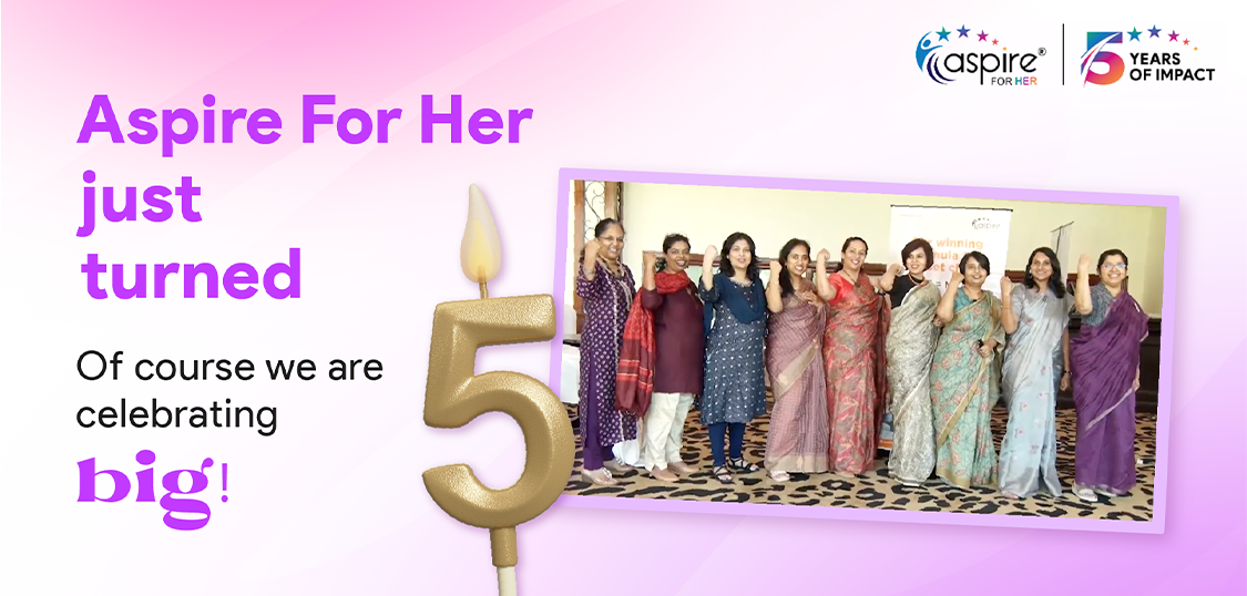 Aspire For Her celebrates 5 years of impact