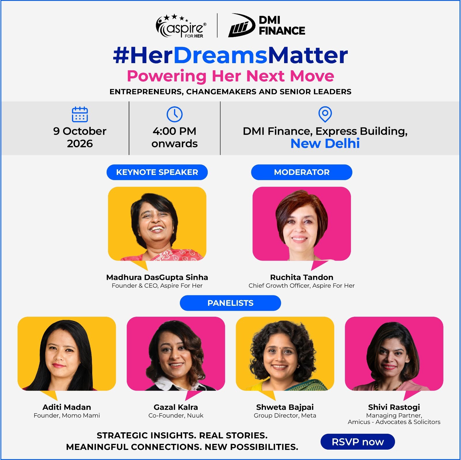 Her Dreams Matter: Powering Her Next Move — AFH × DMI Finance