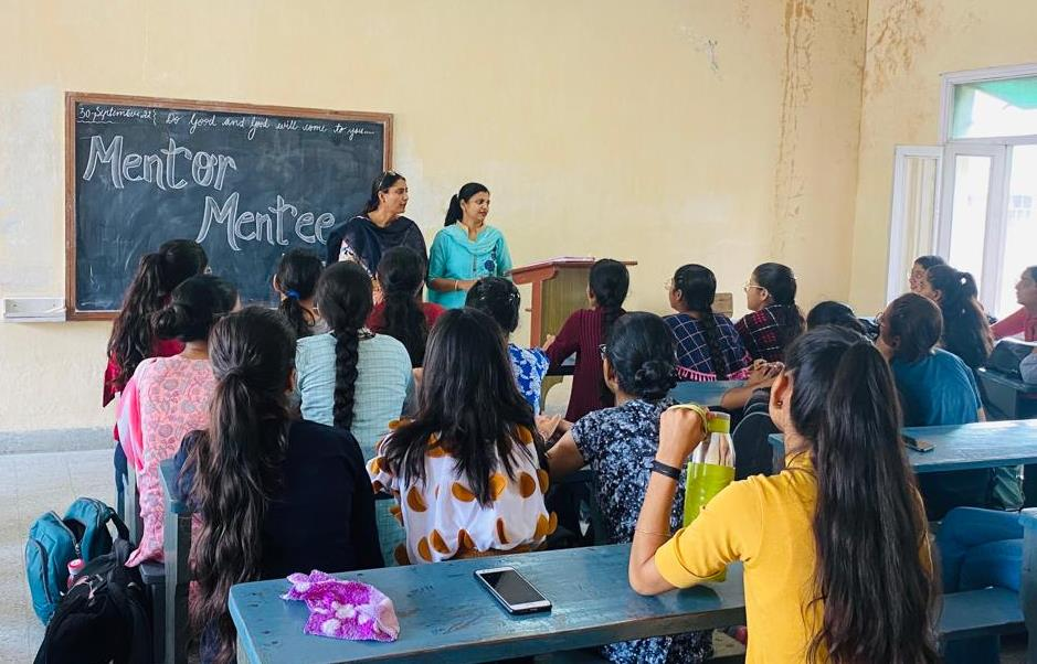 Mentorship session