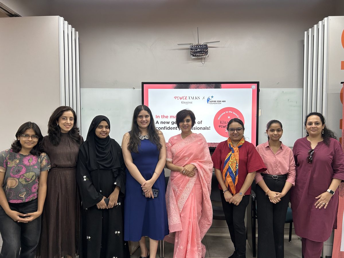 Kérastase Power Talks 3.0 group photo at Udan Foundation